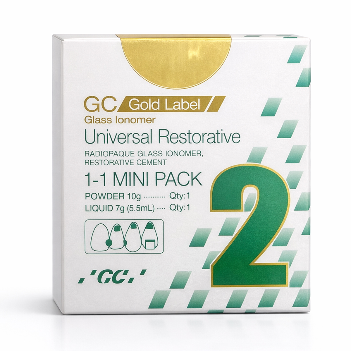 GC Gold Label 2 Restorative GIC by GC — buy wholesale in Hyderabad