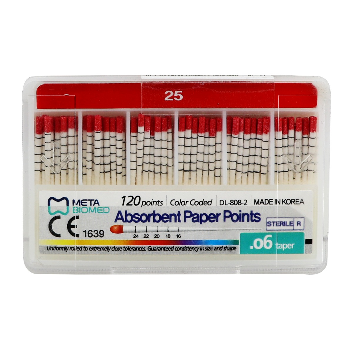 Diadent Absorbent Paper Points - 6% Taper by Diadent — buy wholesale in Hyderabad