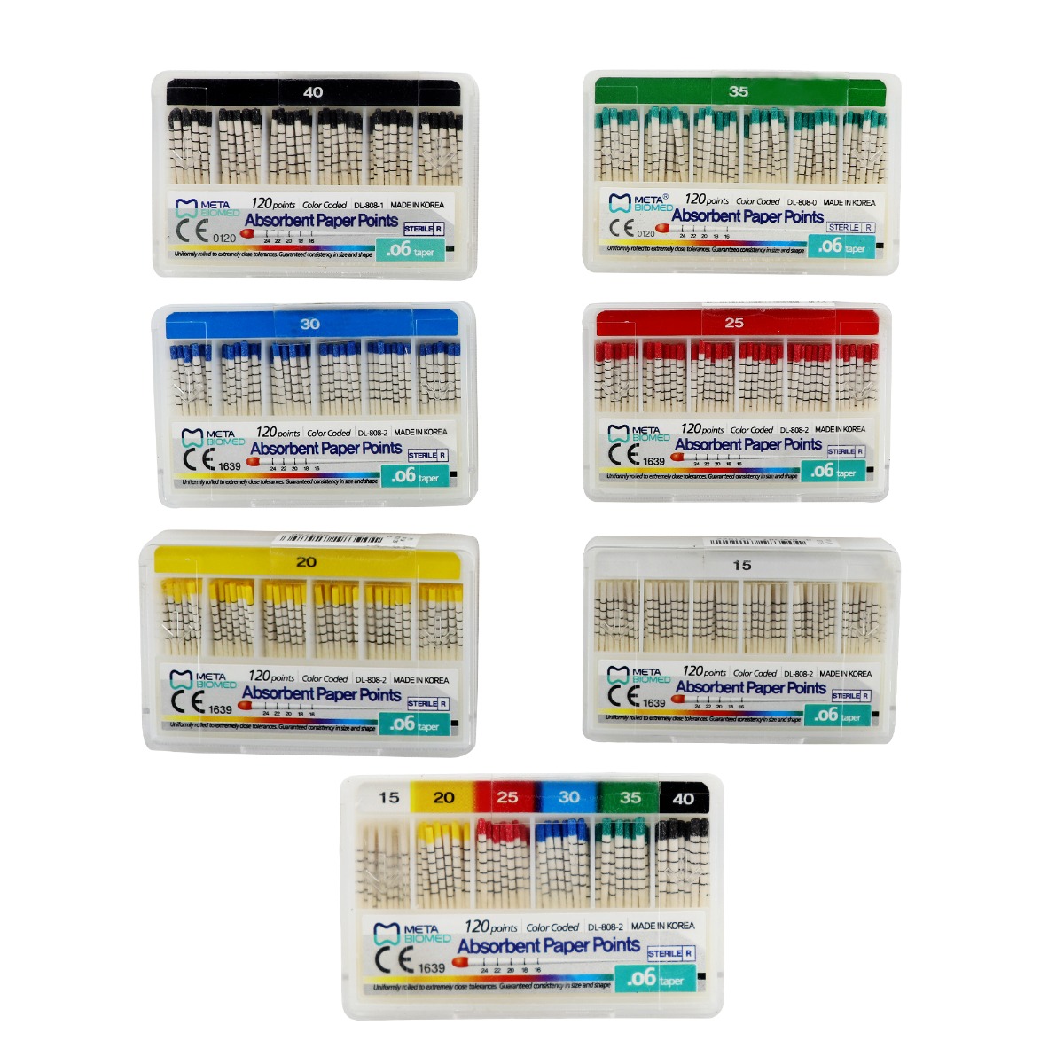 Diadent Absorbent Paper Points - 6% Taper thumbnail 2