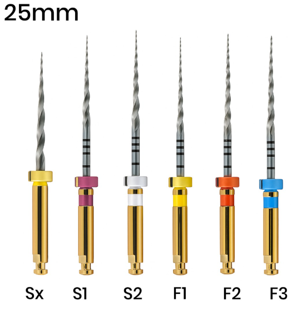 Dentsply ProTaper Gold Assorted (SX–F3) Rotary Kit-25Mm thumbnail 2