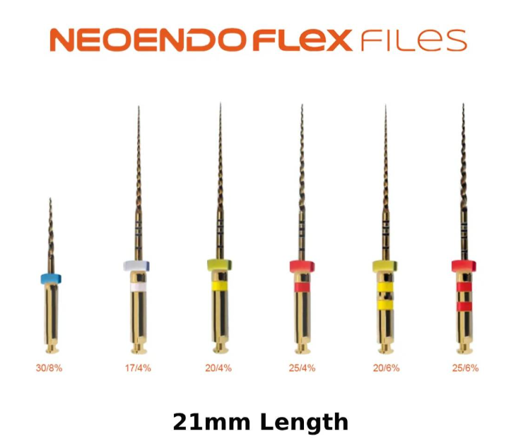 NeoEndo Flex Rotary Files- 21mm by NeoEndo — buy wholesale in Hyderabad