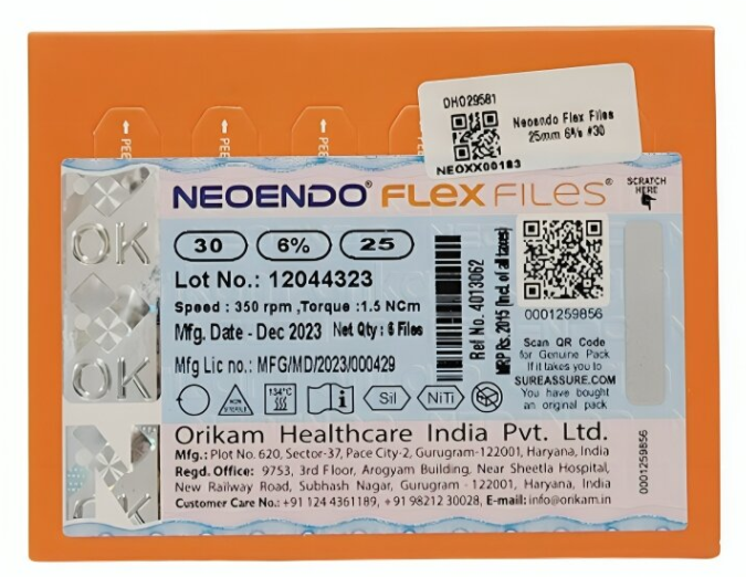NeoEndo Flex Rotary Files- 25MM thumbnail 2