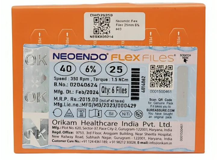 NeoEndo Flex Rotary Files- 25MM thumbnail 4